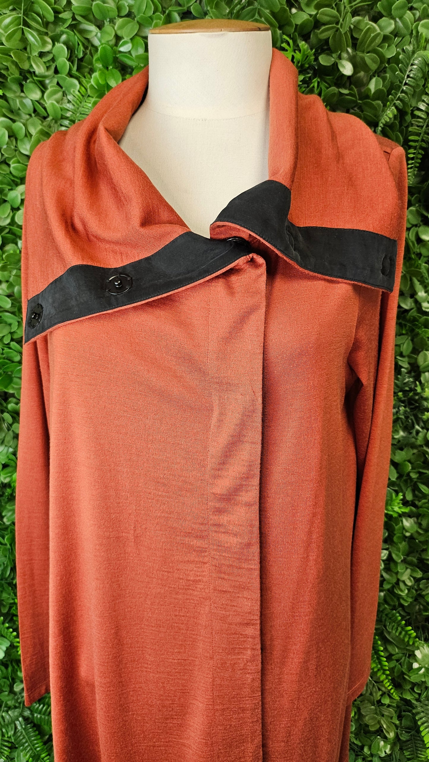 Unknown Rust Merino Longline Coat (14)