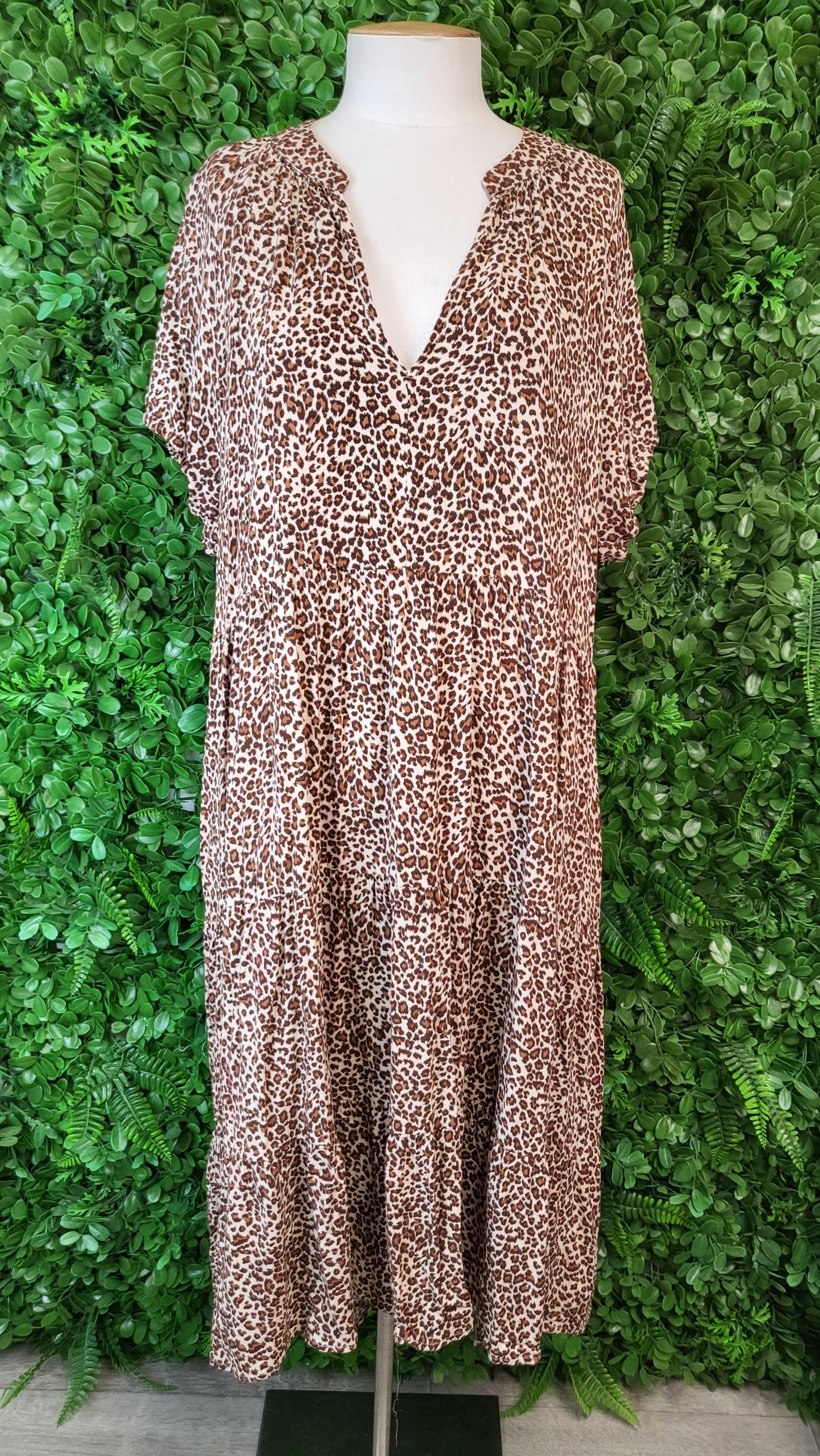 Boho Animal Print Dress (16)