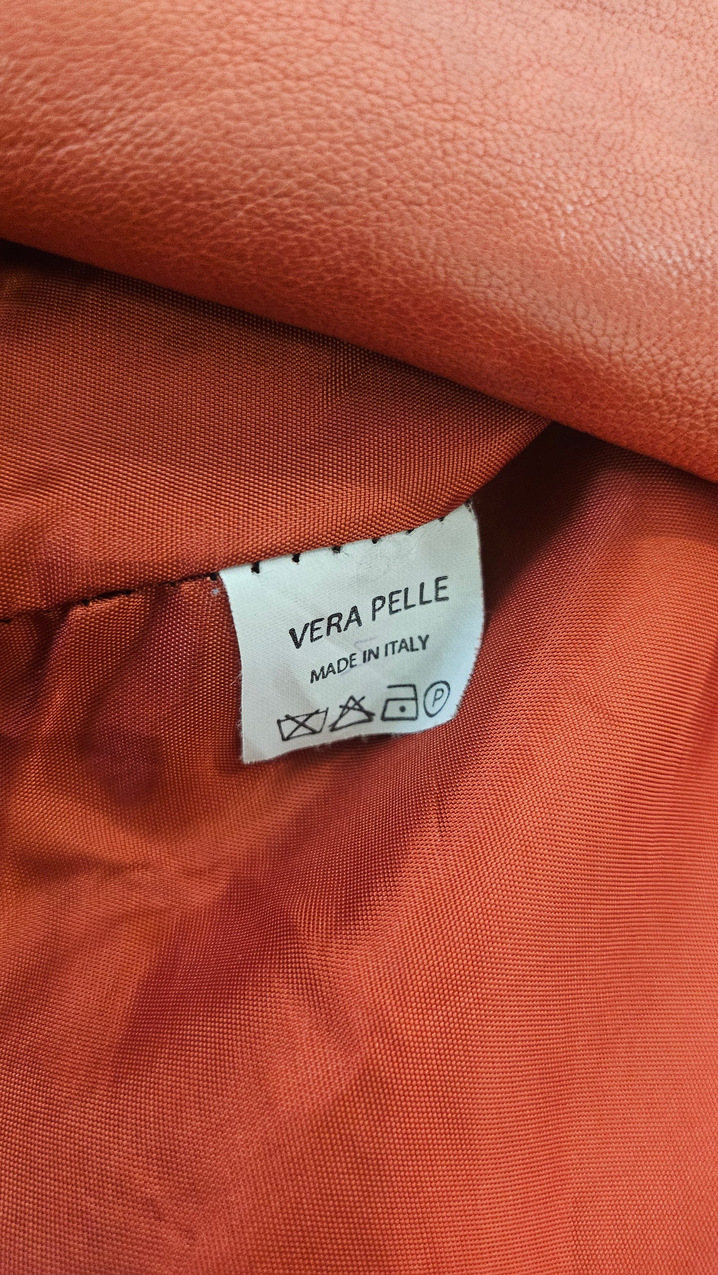 Vera Pelle Tomato Red Leather Jacket (14)