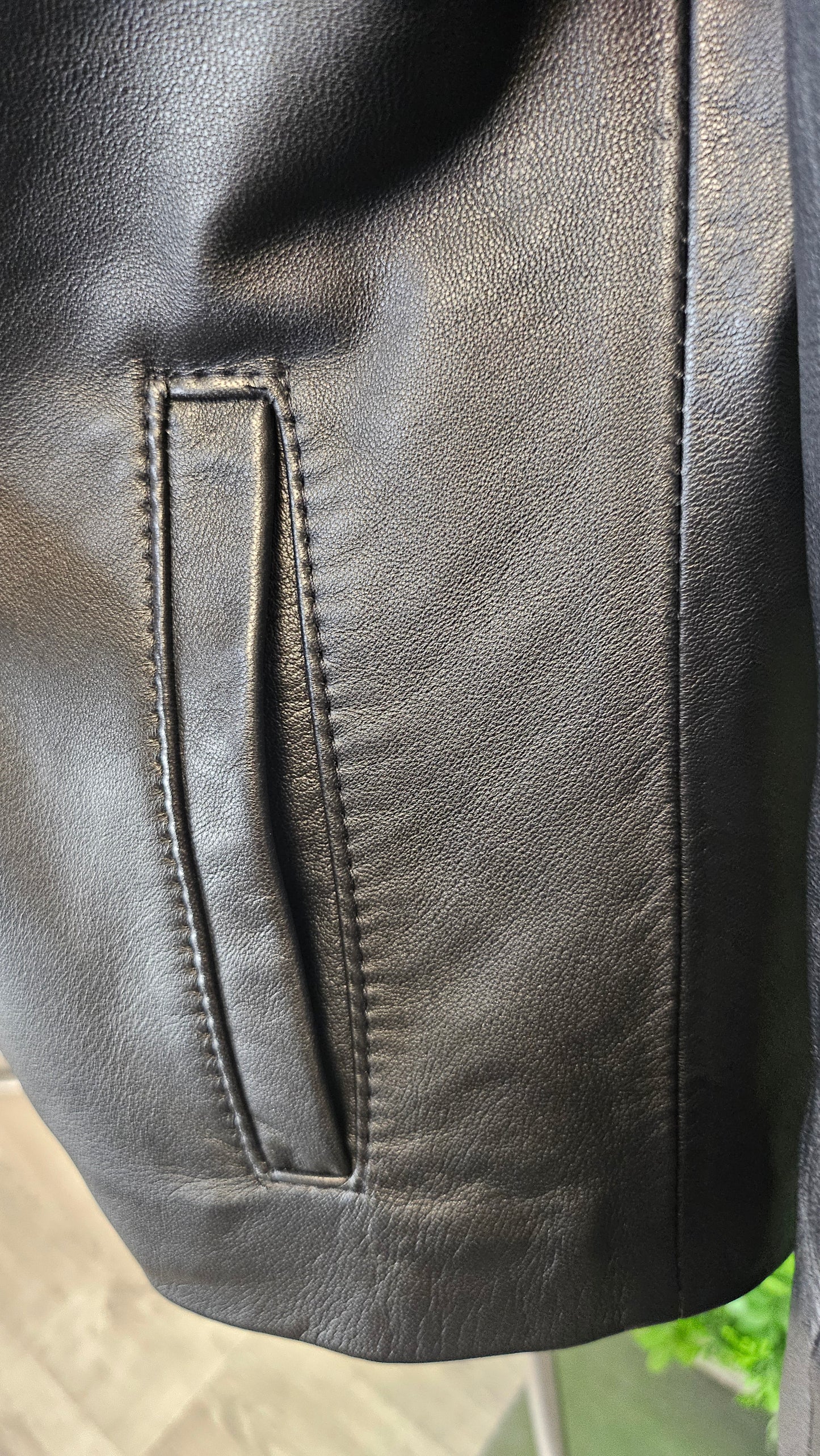 L’Aurore Black Leather Jacket (16)