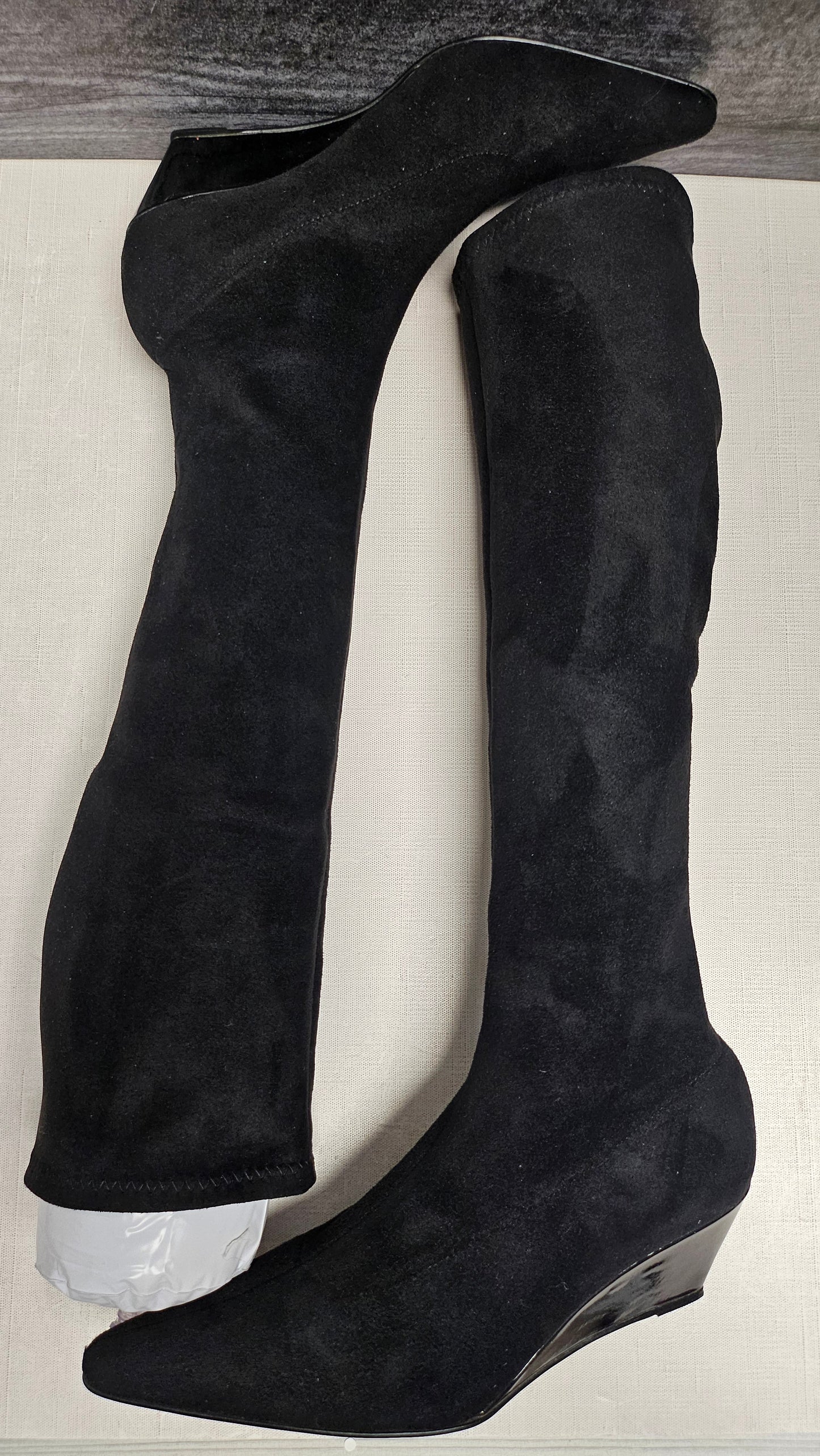Paula Ryan Black MicroFibre Boot (37.5-38)