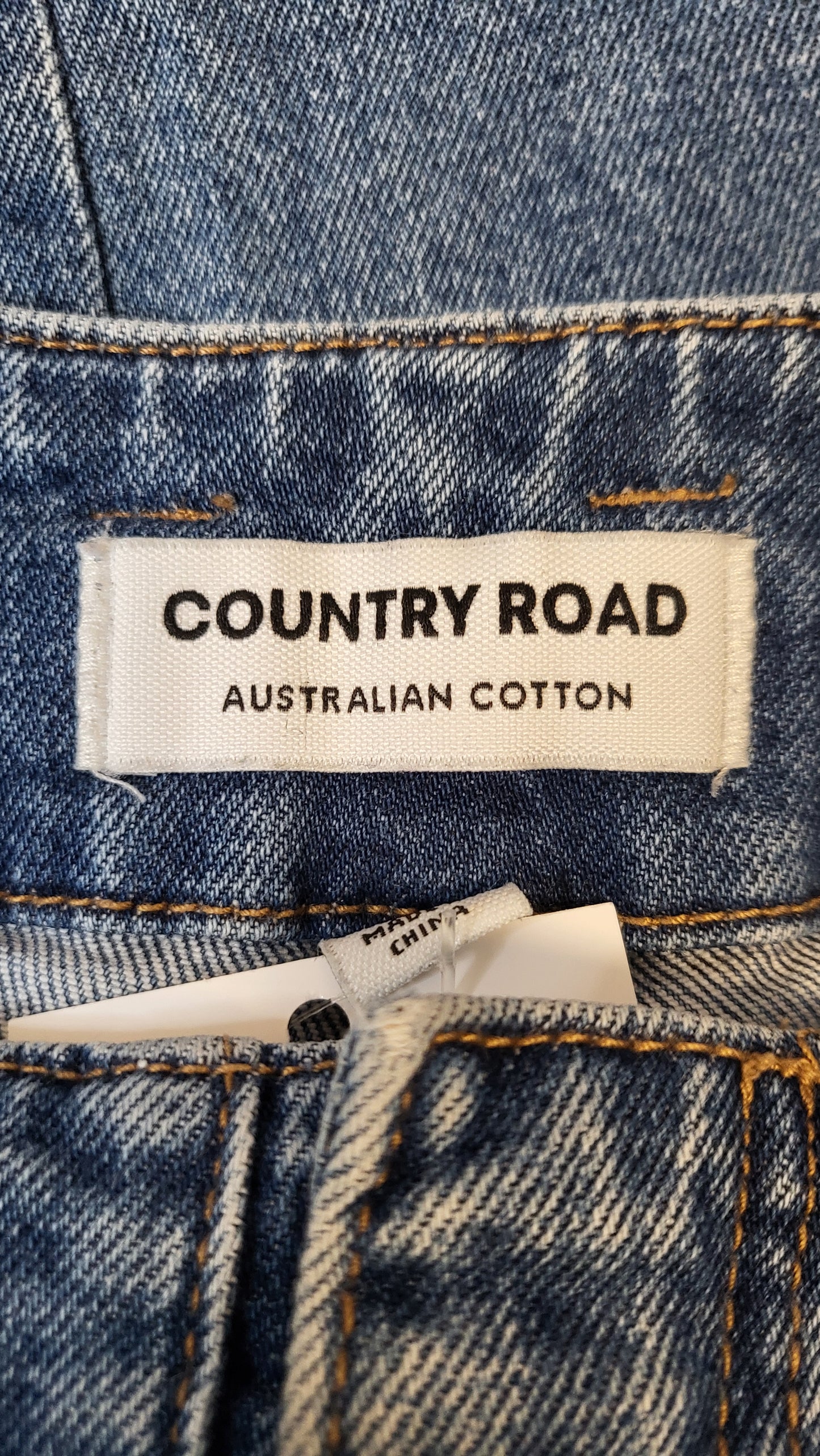 Country Road Blue Wide Leg Jean (10)