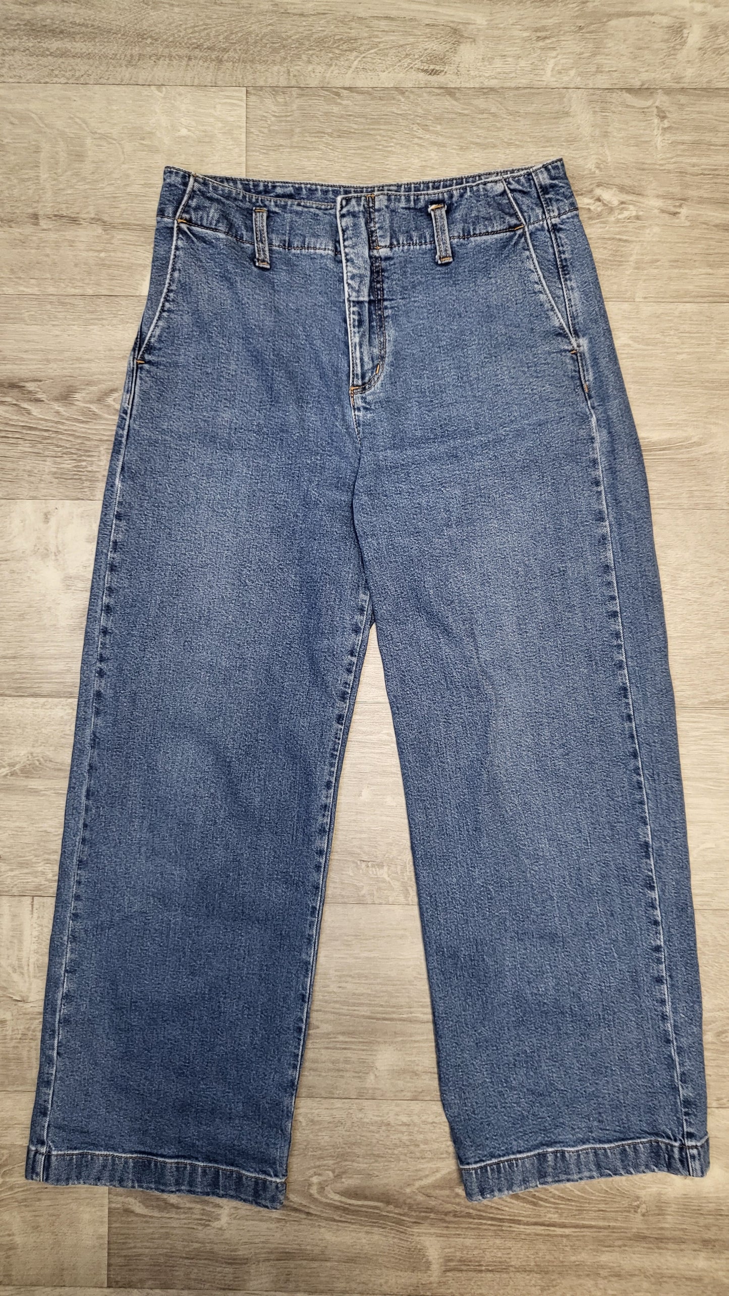 Country Road Blue Wide Leg Jean (10)