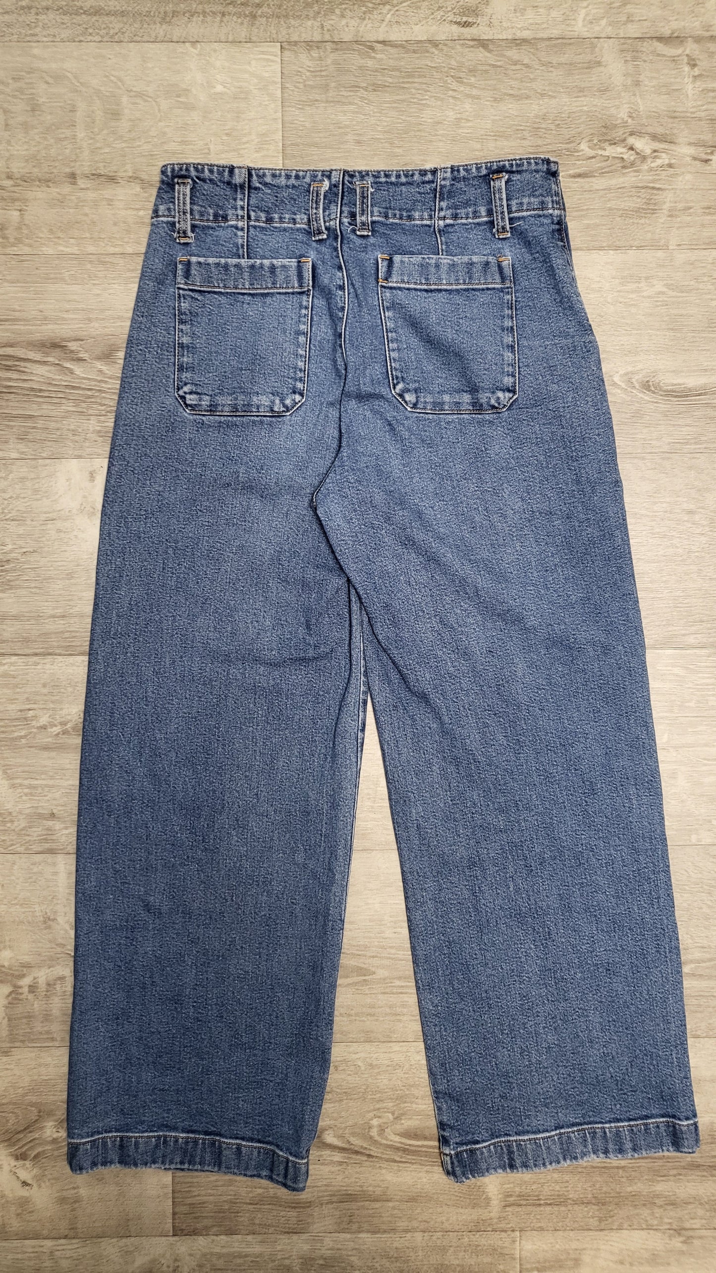 Country Road Blue Wide Leg Jean (10)