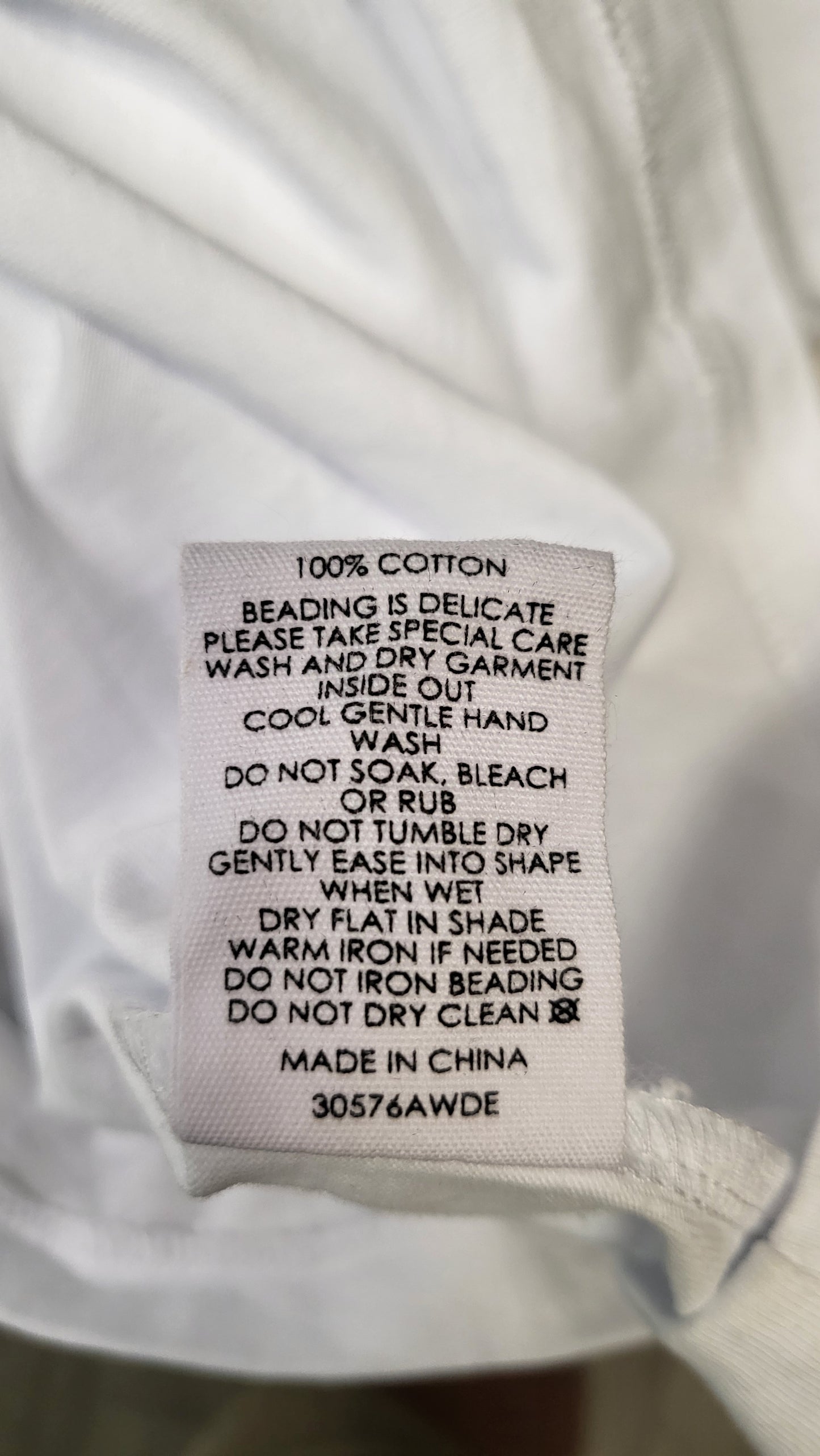 Decjuba White Deserve Tee (12-14)