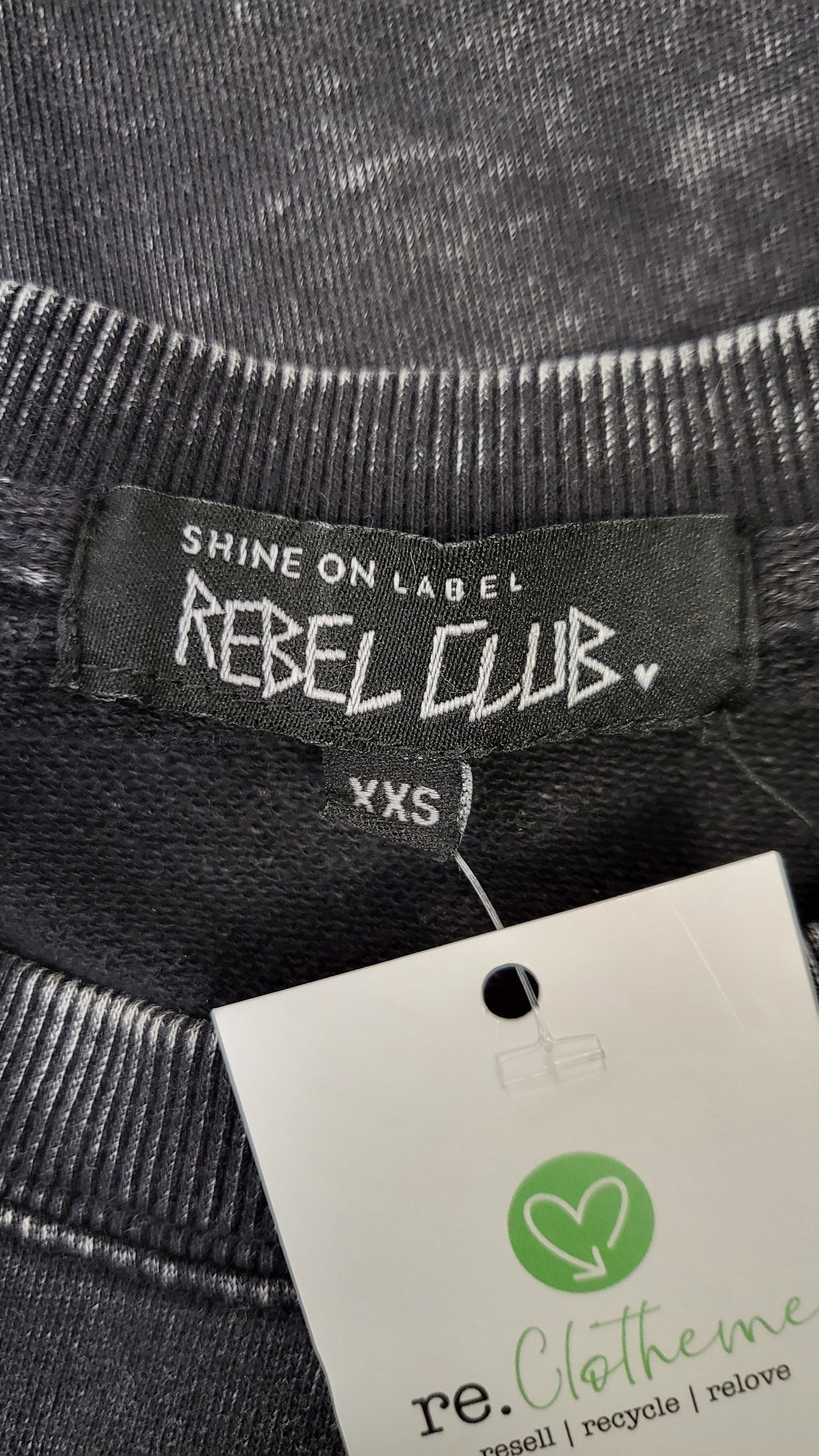 Rebel Club Washed Print Sweat (8-10)