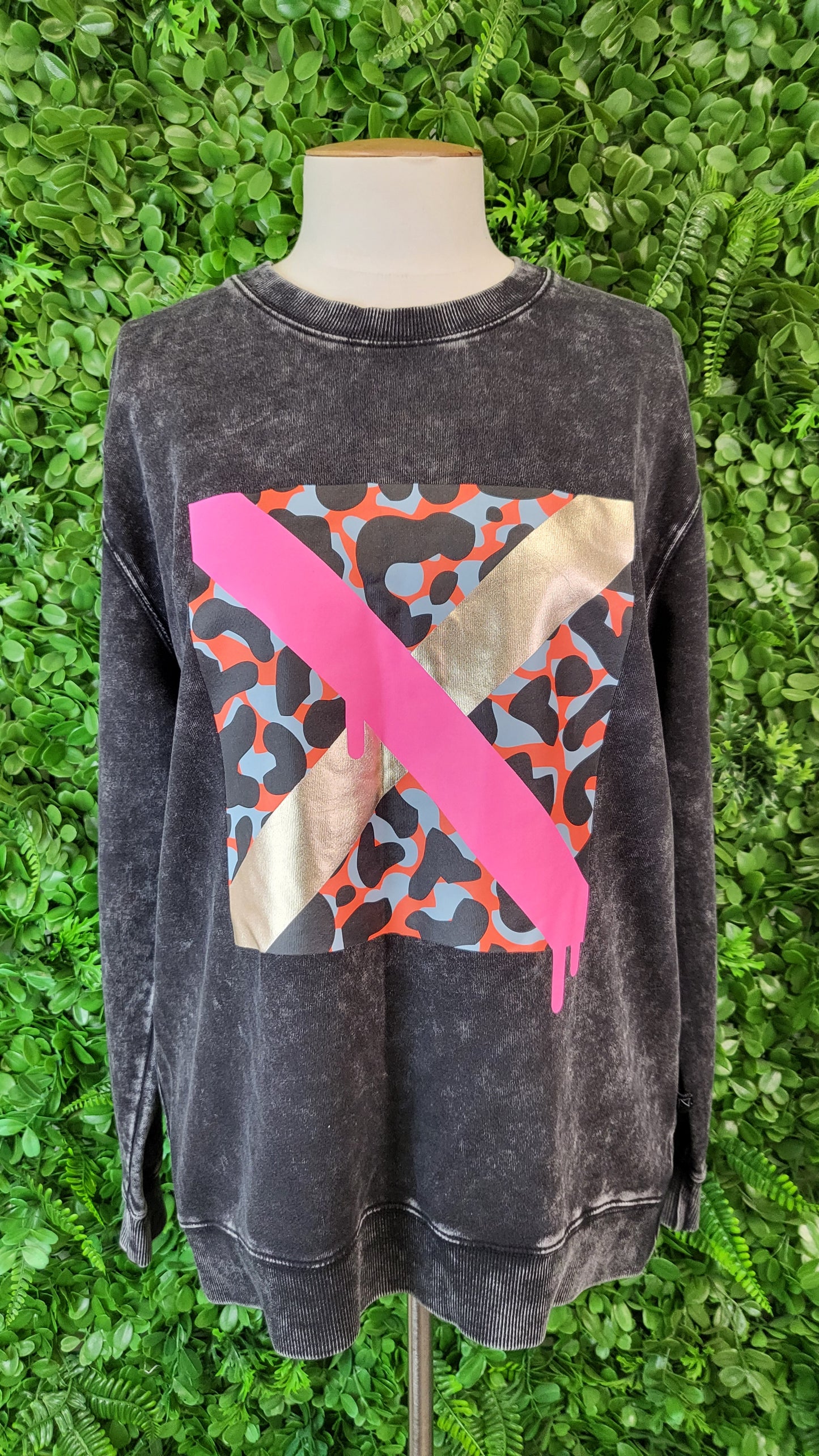 Rebel Club Washed Print Sweat (8-10)