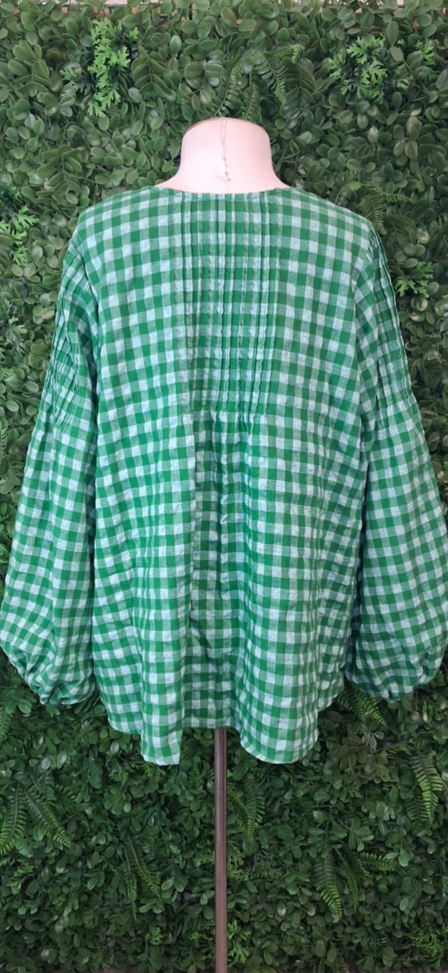Haven Green Smock Top 14-16