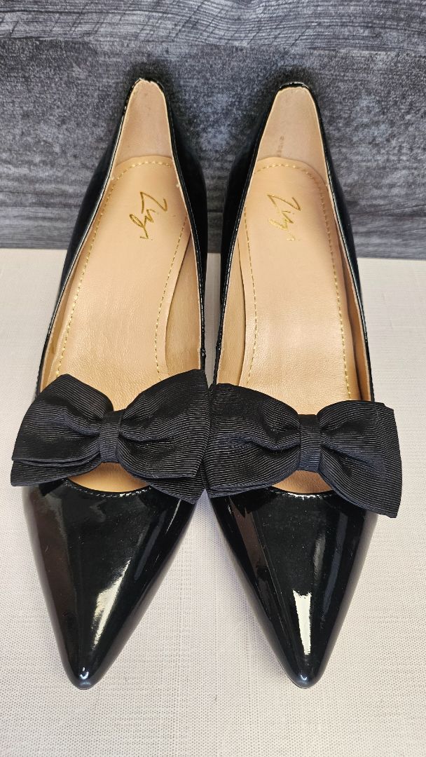 Zizi Black Patent Heel 39.5