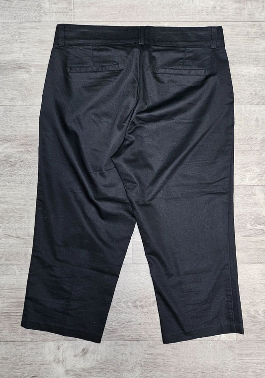 Dockers Black Crop Pant (10)