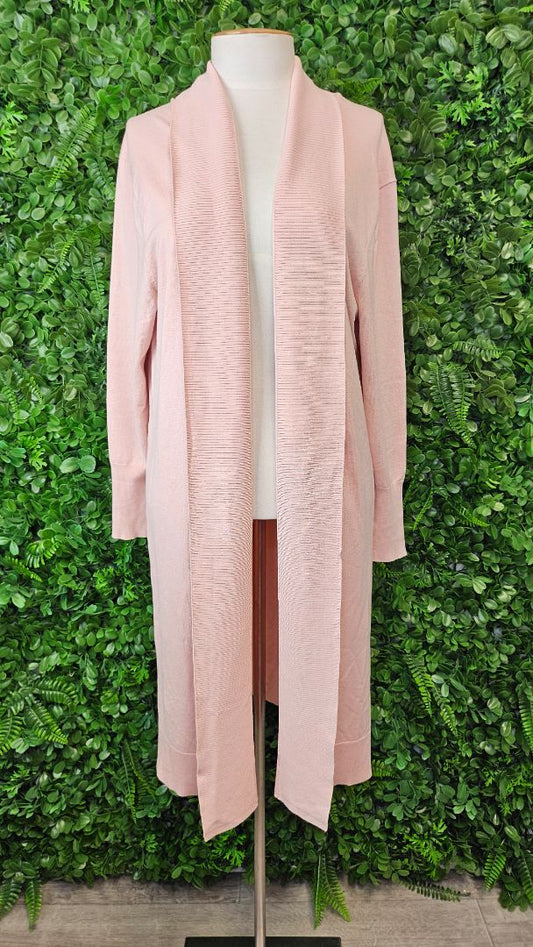 Basque Pink Longline Cardigan (14)