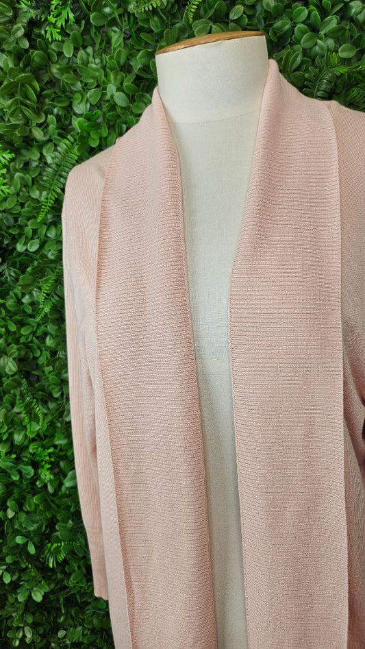 Basque Pink Longline Cardigan (14)