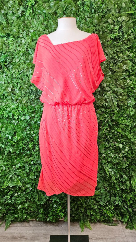 Vince Camuto Coral Sequin Dress (14)