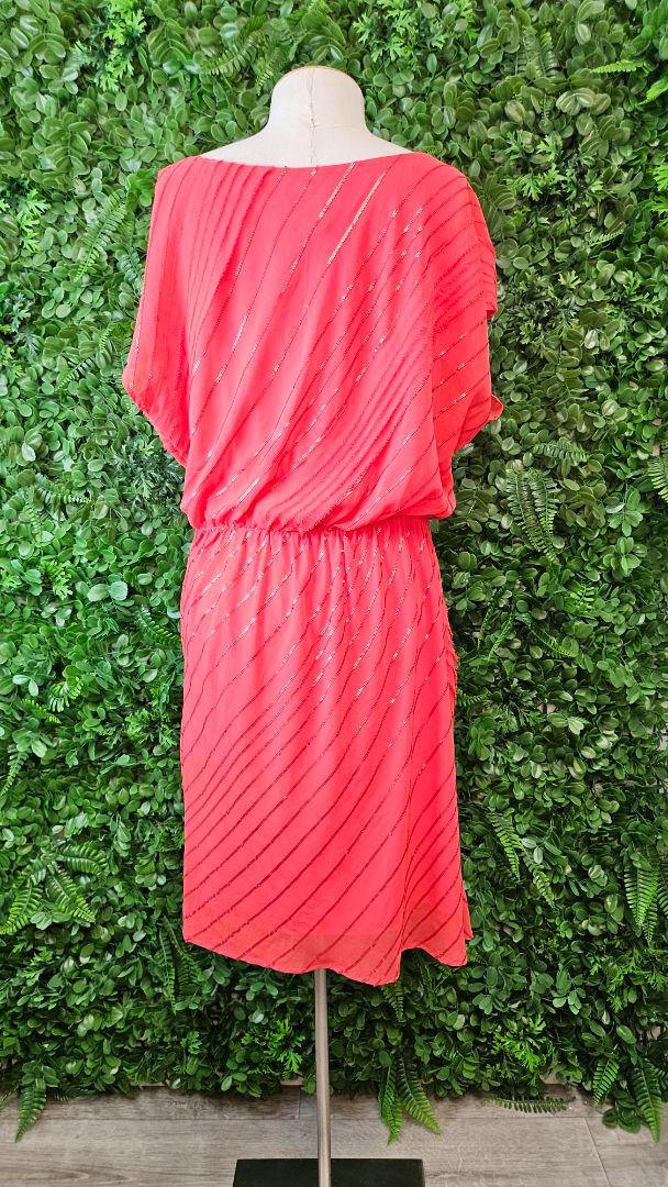 Vince Camuto Coral Sequin Dress (14)