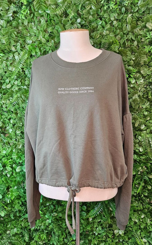 RPM Olive Sweat Top (12)