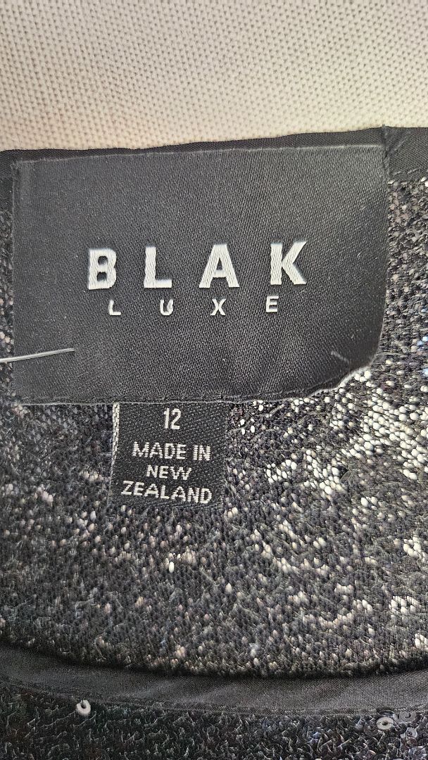 Blak Luxe Black Sequin Top (12)