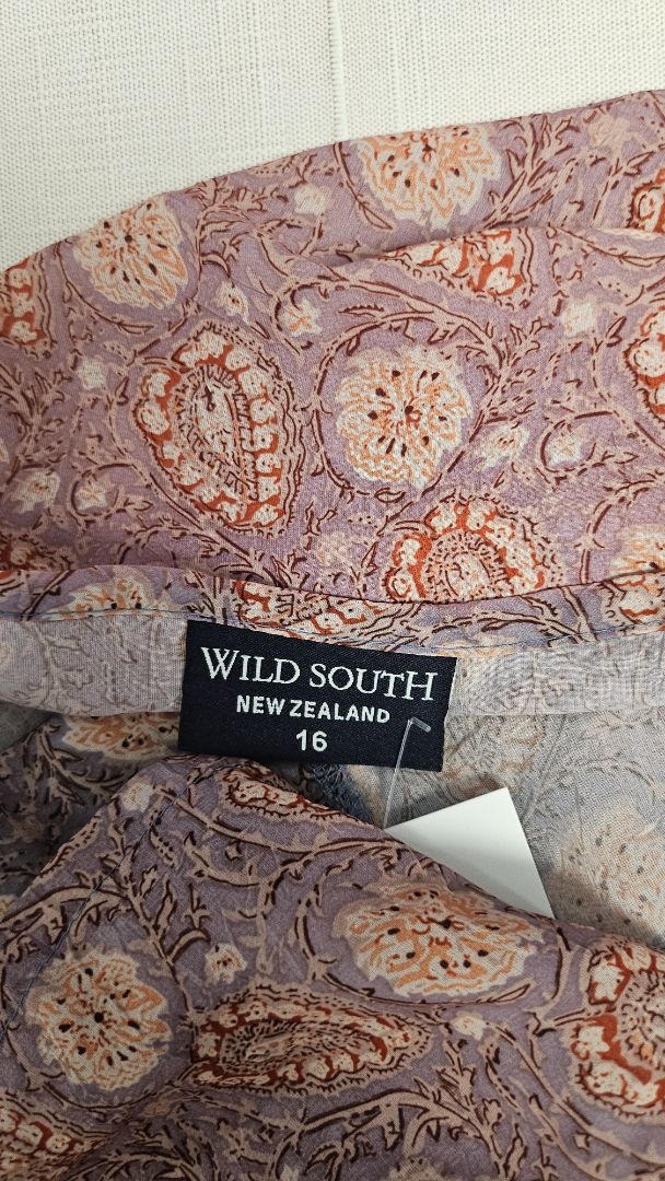 Wild South multi floral Sheer Top (16)