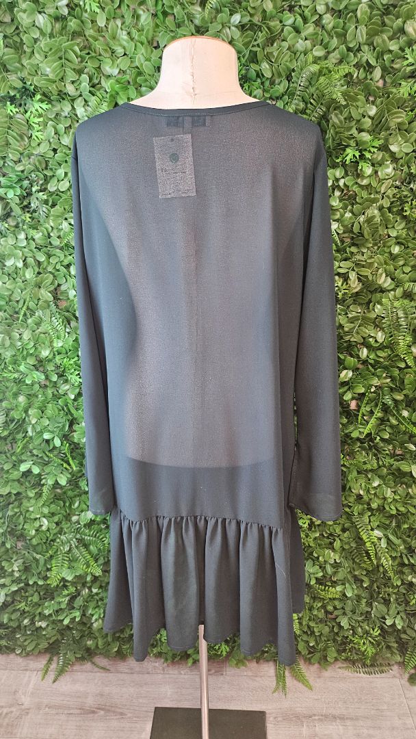 Harrie&Sam Forrest Green Sheer Tunic/Dress (12)