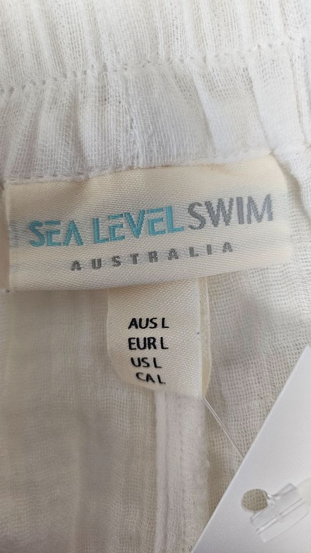 Sea Level Swim White Resort Pant (14)