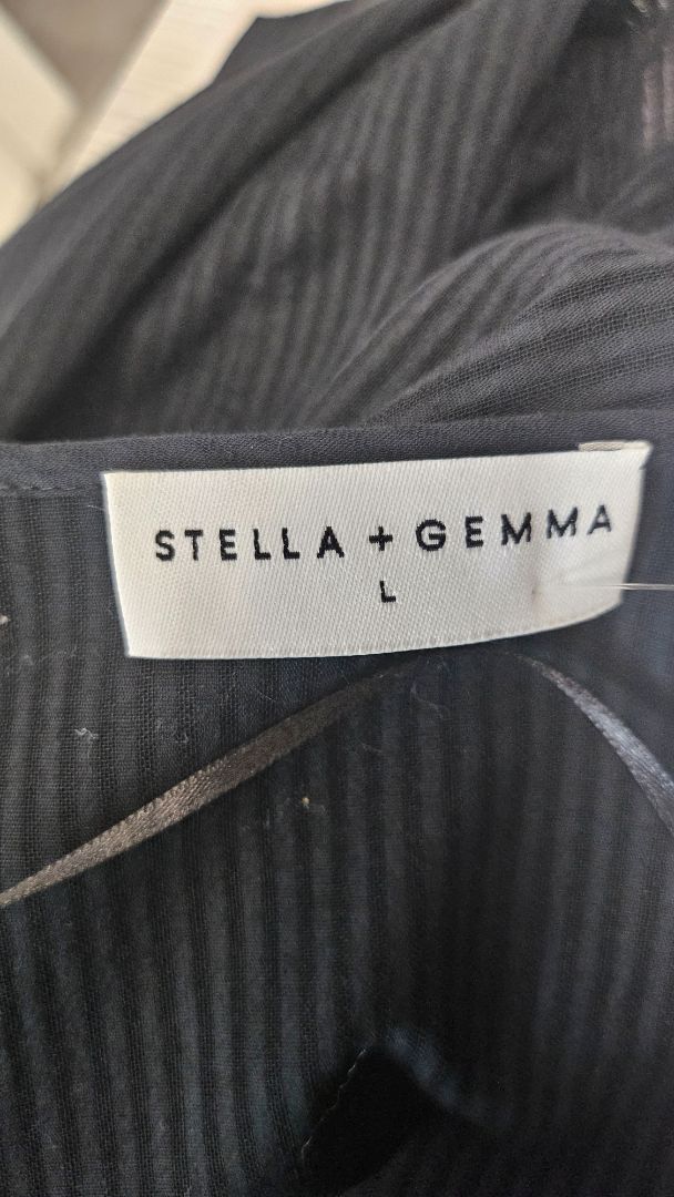 Stella + Gemma Black Tiered Dress (14)