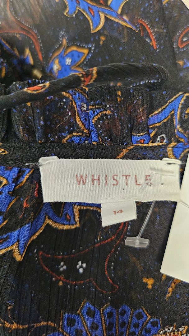 Whistle Multi Paisley Sheer Blouse (14)