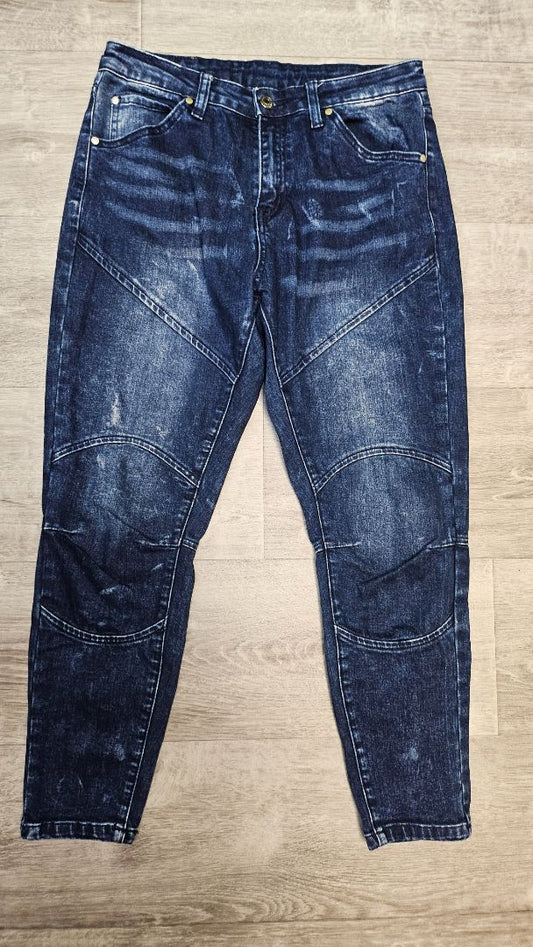 New London Ink Distressed Skinny Jeans (8)