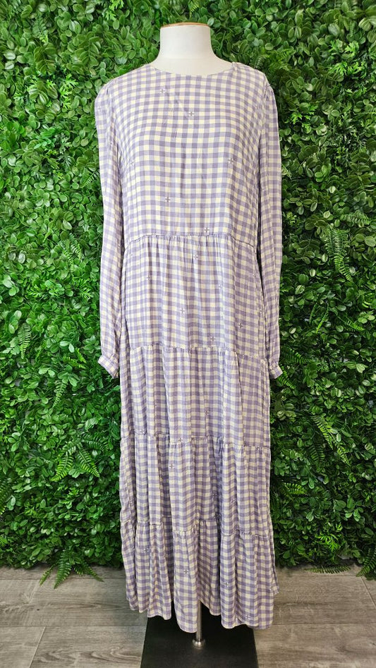 Stella + Gemma Lavender Tiered Dress (12)