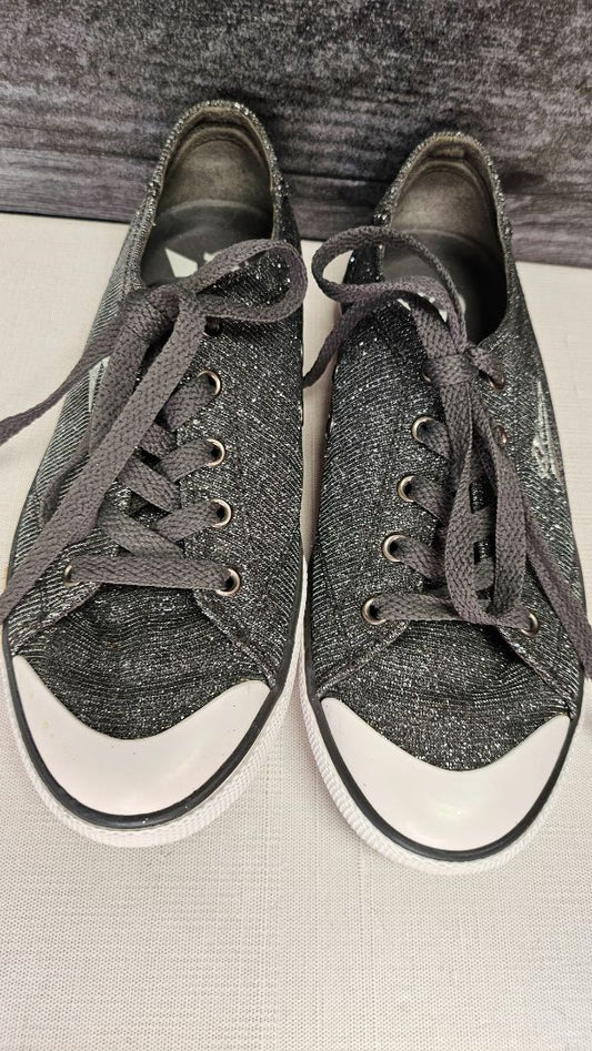 Deuce Grey Glitter Sneaker (37)