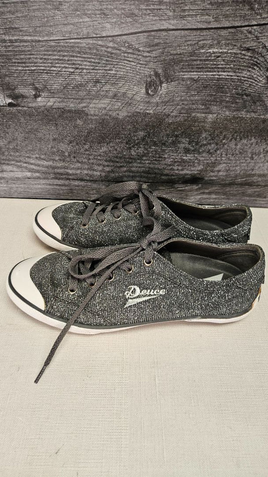 Deuce Grey Glitter Sneaker (37)