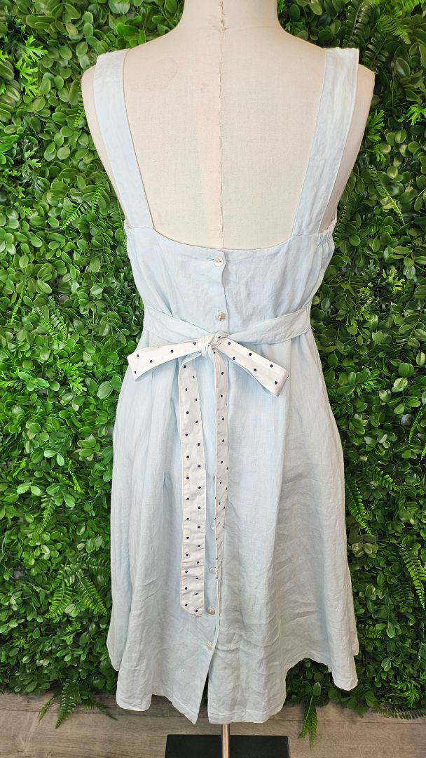 Lordship Linen Pale Blue Linen Sundress (10)