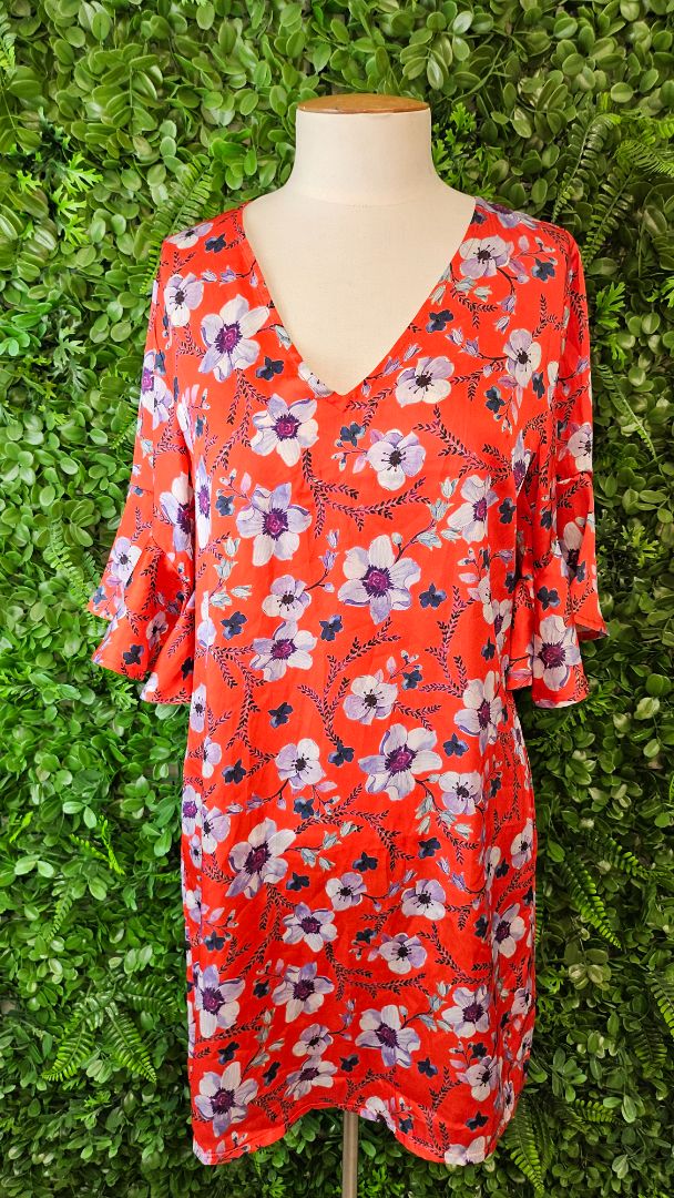 Andrea Moore Floral Shift Dress (10)