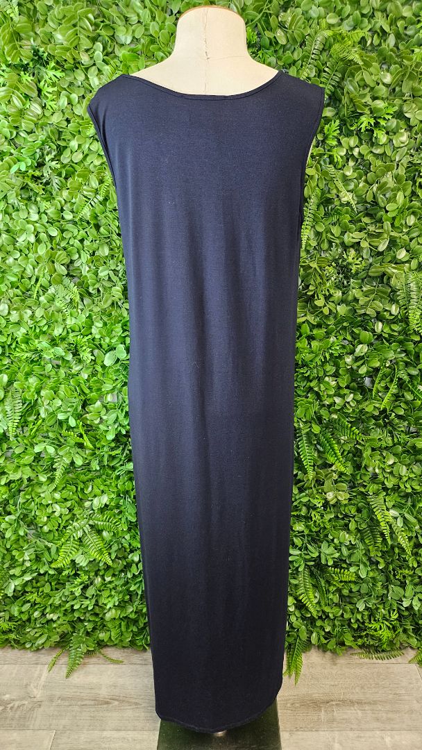 Paula Ryan Navy Sleeveless  Dress (14)