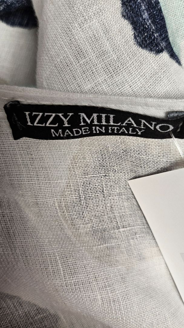 Izzy Milano White Linen Dress (14)