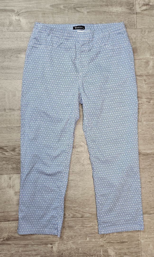 Vassalli Blue/white Patterned Pant (12)