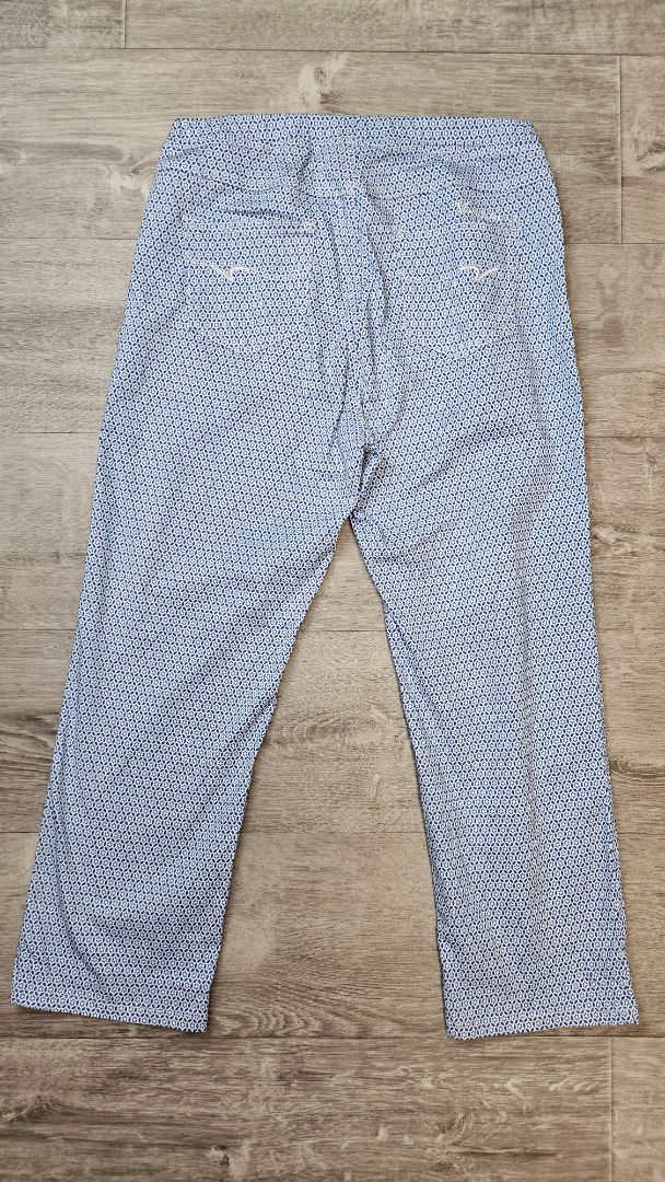 Vassalli Blue/white Patterned Pant (12)