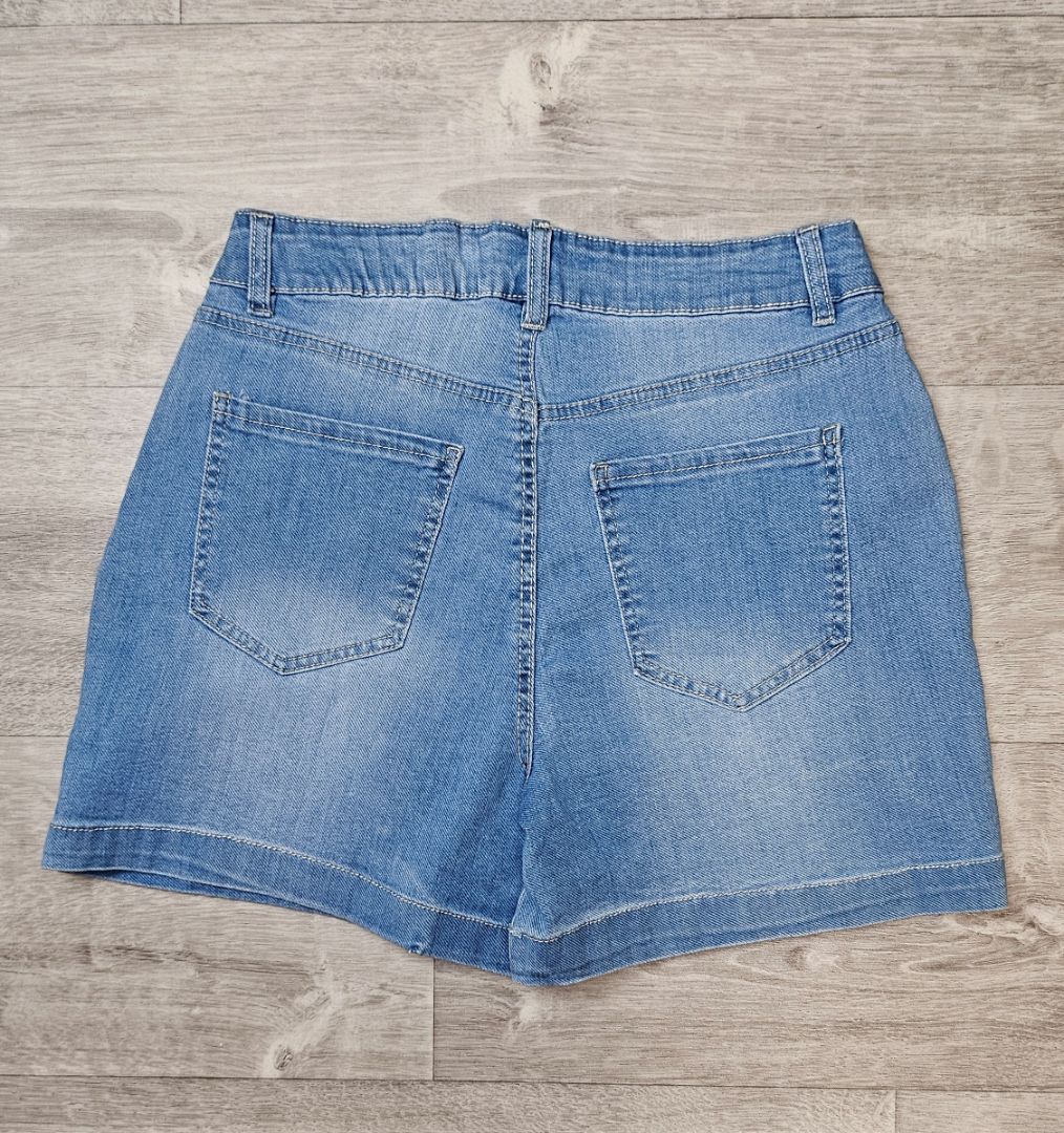 D Jeans Blue High Waisted Shorts BNWT (10)