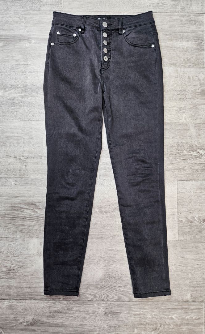 Decjuba Black High Rise Jean (10)