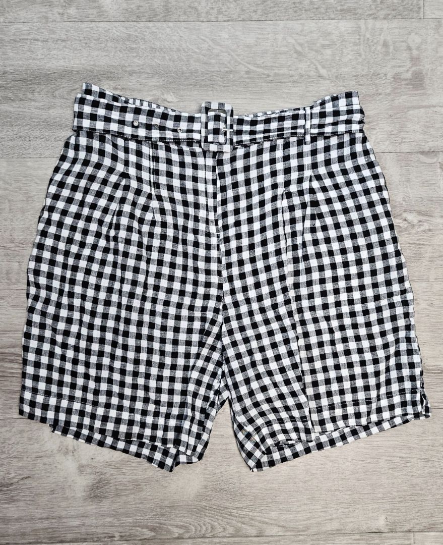 Pingpong B/W Gingham Shorts (16)