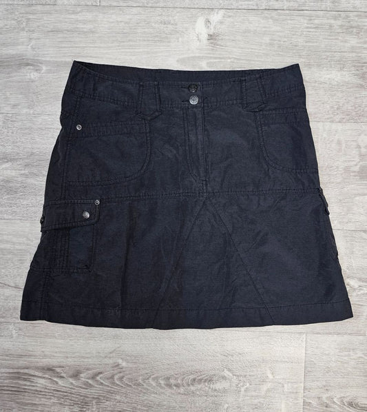 Kathmandu Black Cargo Skirt (12)