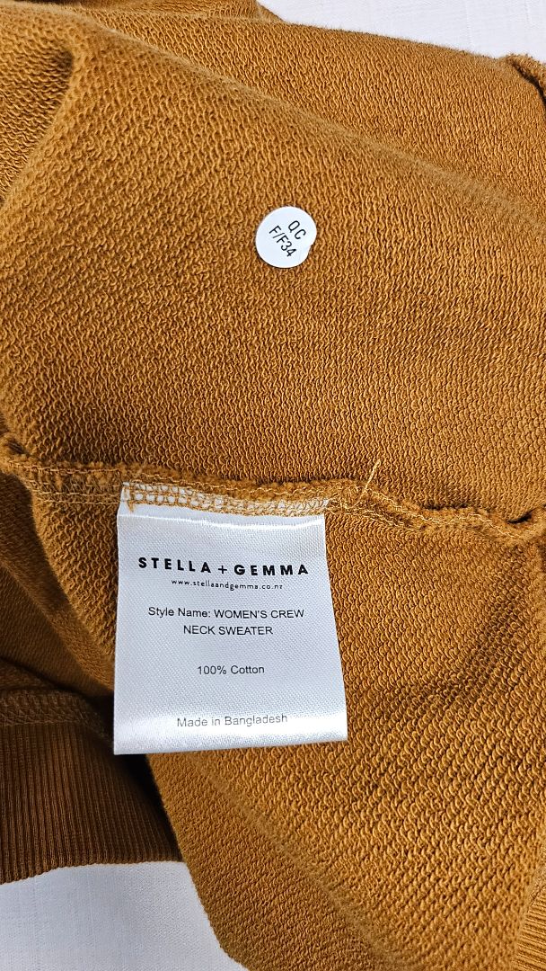 Stella + Gemma Cinnamon Crew Neck Sweat BNWT (10)