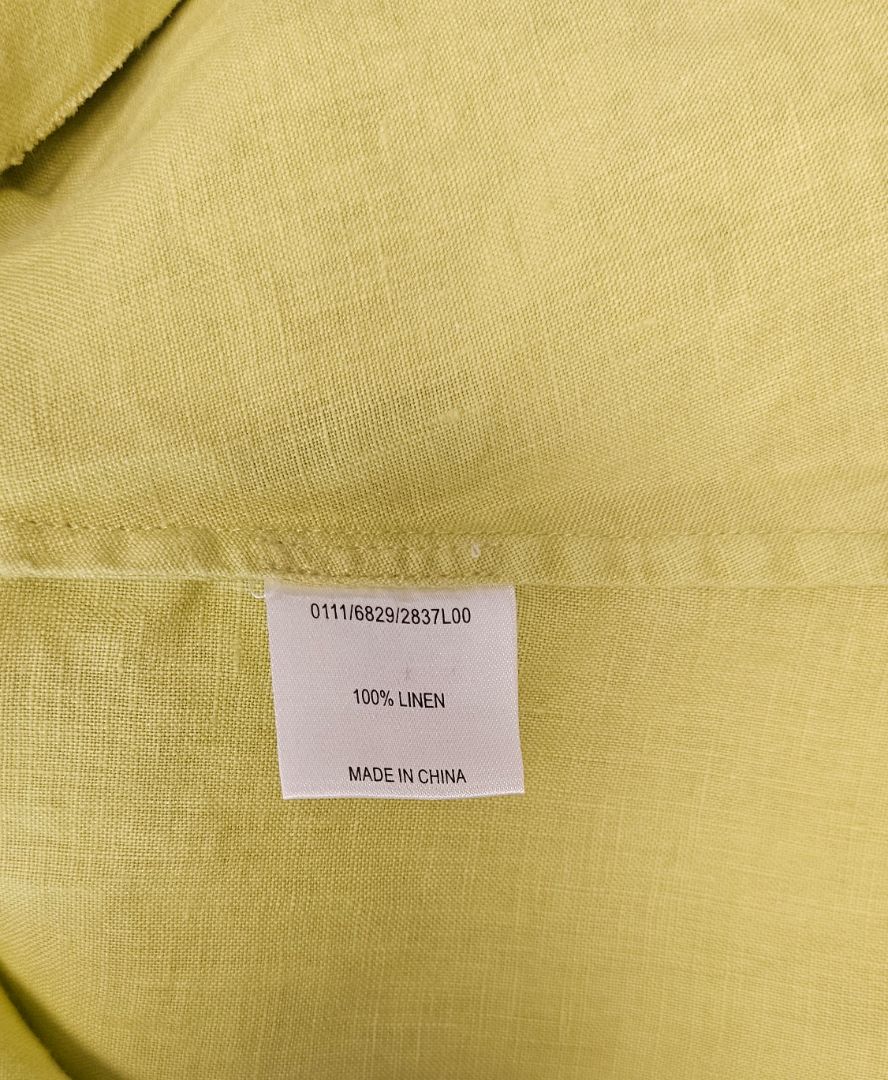 Hobbs London Yellow Linen Top (12)