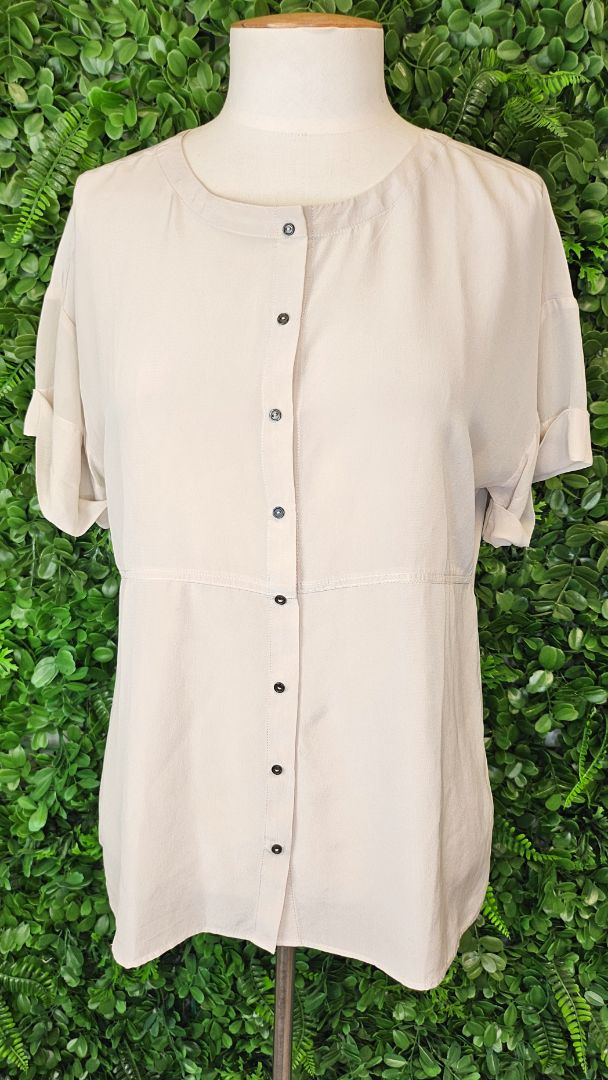 Fray The Label Beige Silk Top (10)