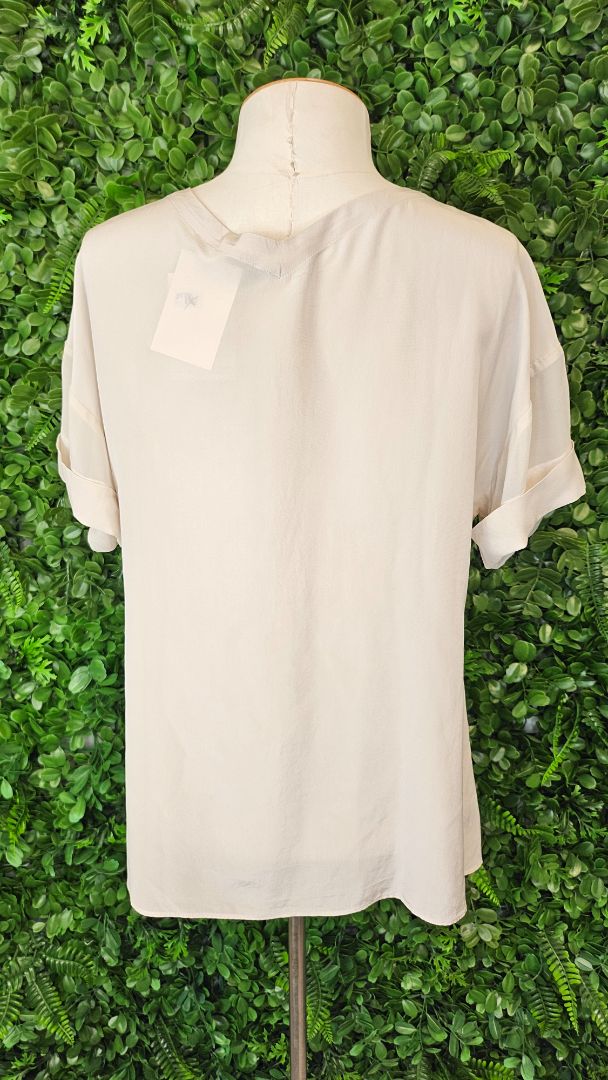 Fray The Label Beige Silk Top (10)