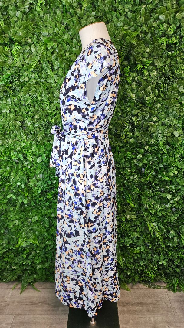 Grace Hill Print Cross-over Dress BNWT (8)