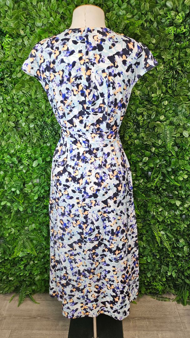 Grace Hill Print Cross-over Dress BNWT (8)