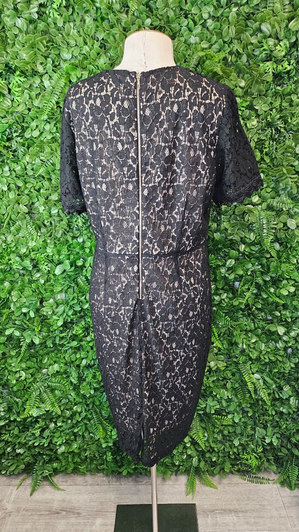 Kaleidoscope Black Embroidery Dress (12)