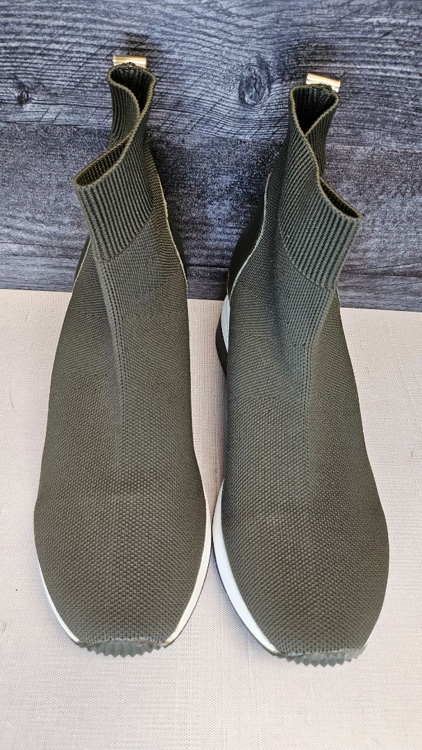 Gelato Khaki Stretch Booties (39)