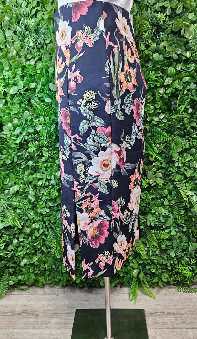 Portmans Floral Pencil Skirt (14)