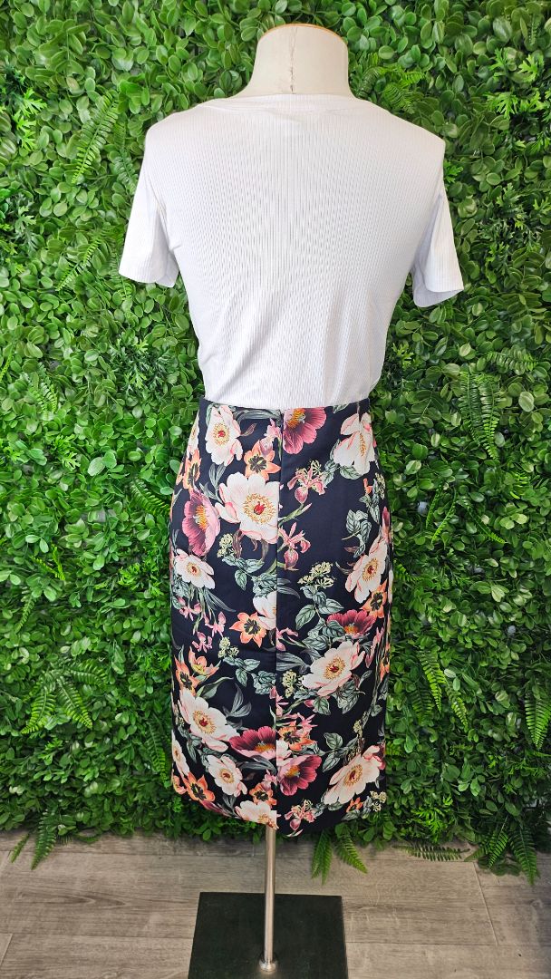 Portmans Floral Pencil Skirt (14)