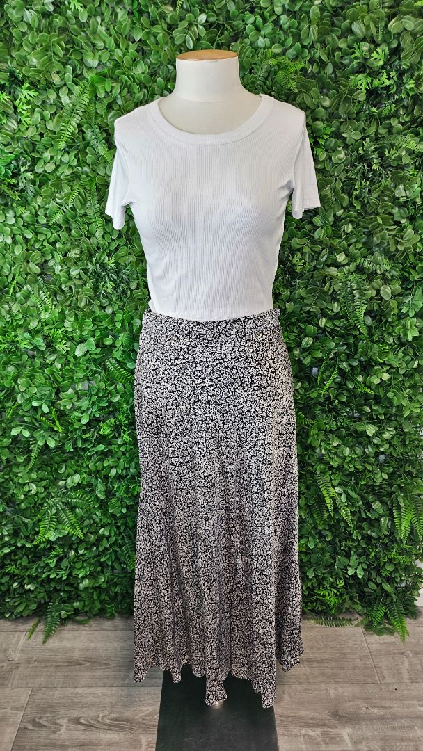 Whistle Print Slip Skirt BNWT (12)